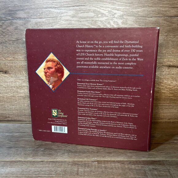 LDS Mormon Dramatized Church History Cassette Tapes Set Vol 1 Living Scriptures - Picture 2 of 9